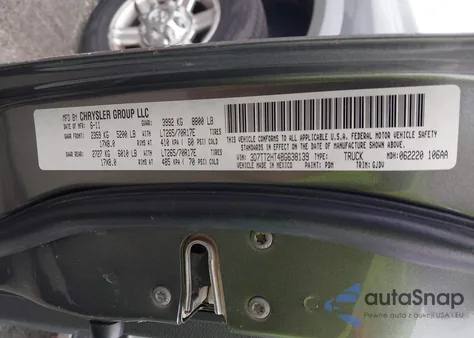 2011 Ram Ram 2500 Laramie из США, поврежденный, VIN 3D7TT2HT4BG638139